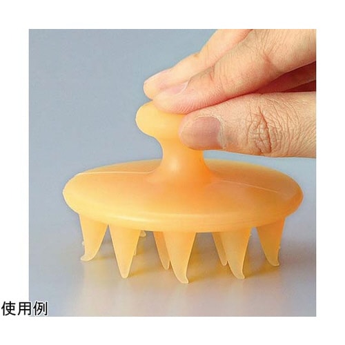 シリコン シャンプー&マッサージブラシ