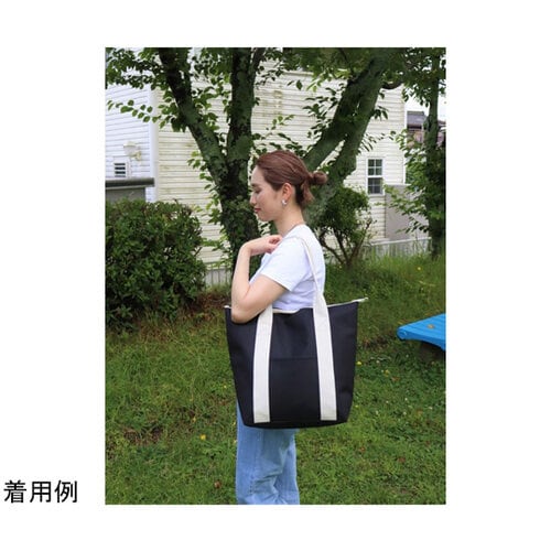 ベーシックモノクロ保冷温バッグ ブラック 5066