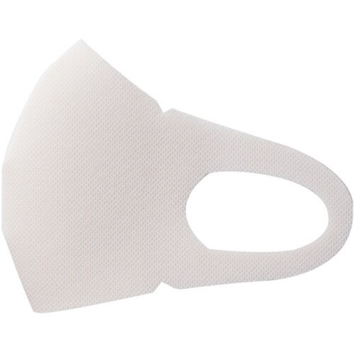 抗菌消臭立体マスク WH(ホワイト)S