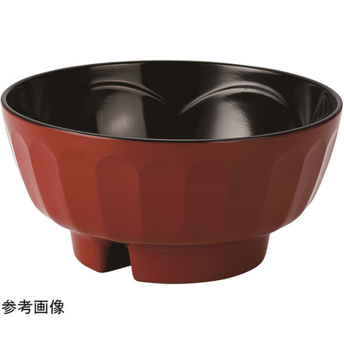 145菊割丼 親(小)朱内黒塗 50022670