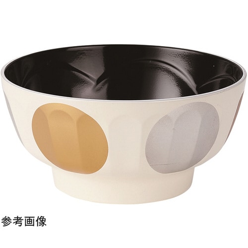 155菊割丼 親(大)白日月内黒塗 50