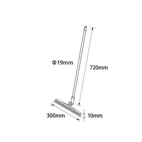 バーキュートプラス機械下清掃用ブラシ 短