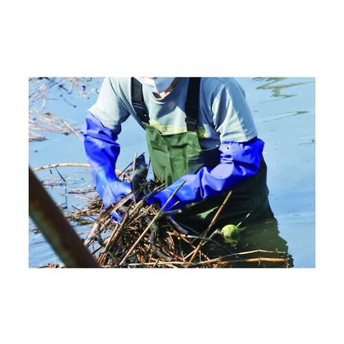 2076LL 水中長靴モスグリーン