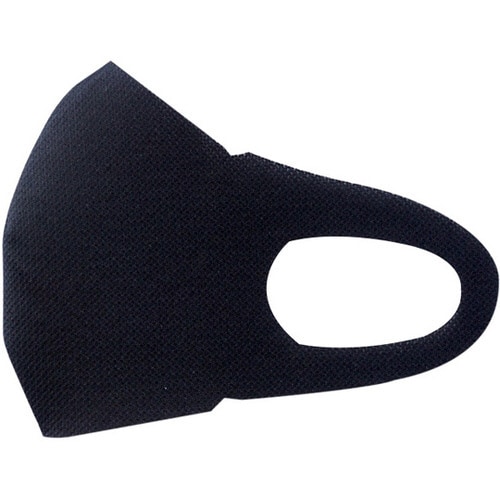 抗菌消臭立体マスク BK(ブラック)L