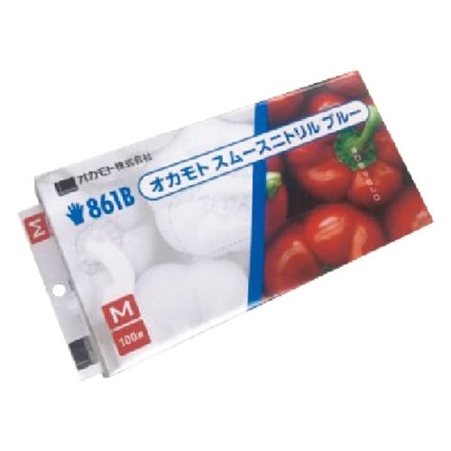 スムースニトリル ブルー M 861BM