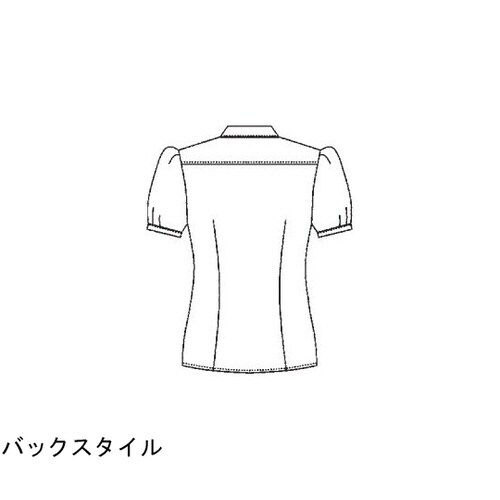 619−25 S パフスリーブブラウス