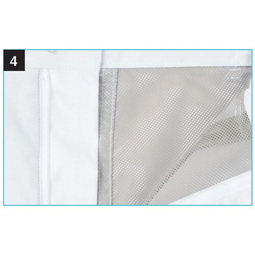 KZN835−50スラックス4Lホワイト