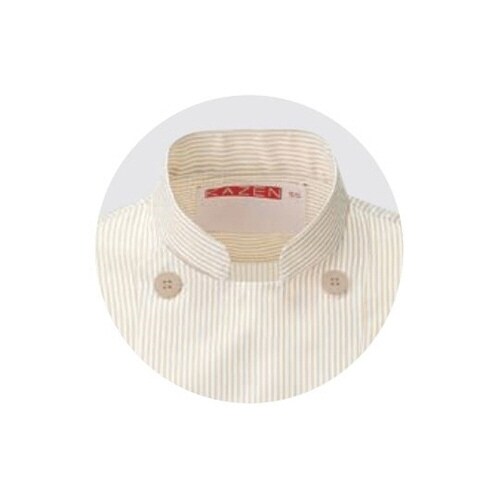 681−32コックシャツ3L肌ストライプ