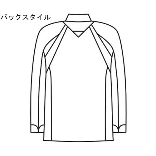 コックコート ホワイト M KZN411−40 M