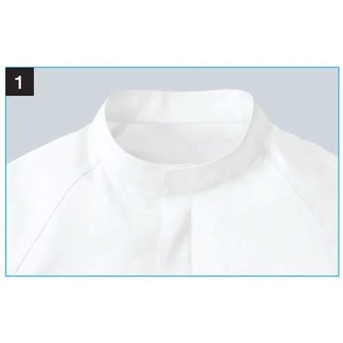 KZN407−90ジャンパー男女兼用S白