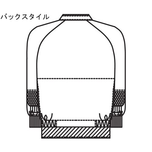 KZN407−90ジャンパー男女兼用L白
