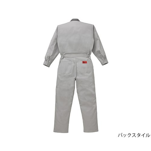 つなぎ服 シルバーグレー L 1−565