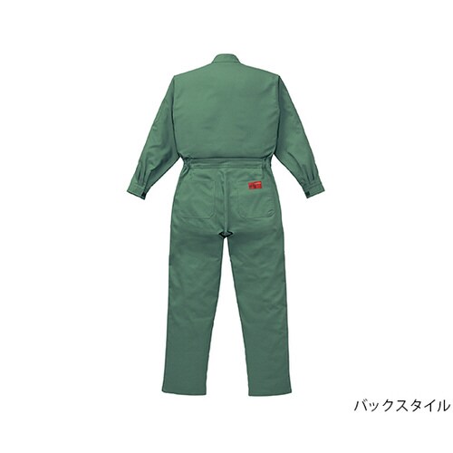 つなぎ服 グリーン 4L 1−1250−GR−4L
