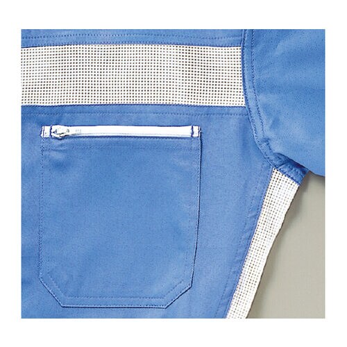 半袖つなぎ服 白 5L 1−1035−WH−5L