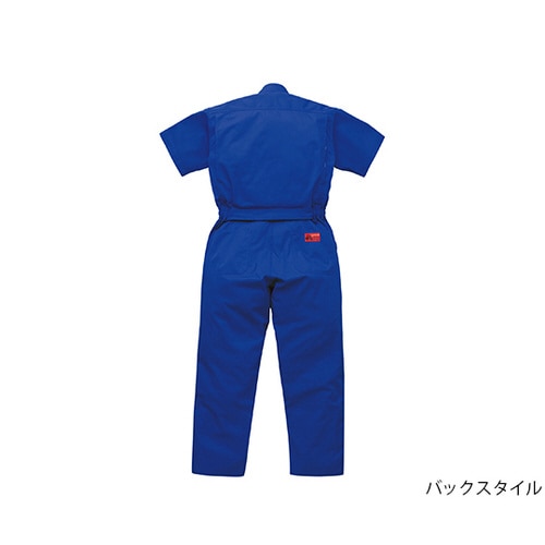 半袖つなぎ服 マリンブルー 3L 1−3