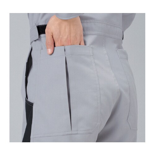つなぎ服 グレー 5L 12−207−G1−5L