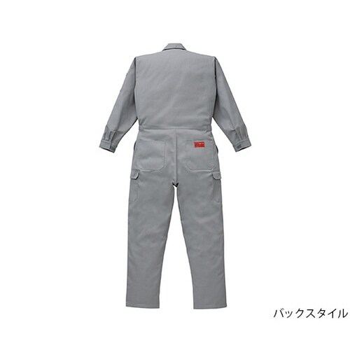 つなぎ服 シルバーグレー 5L 1−23