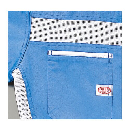 半袖つなぎ服 白 5L 1−1030−WH−5L