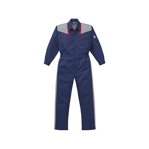 つなぎ服 シルバーグレー L 12−20