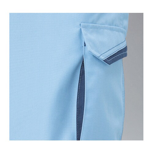 防臭消臭抗菌つなぎ服 スカイブルー L