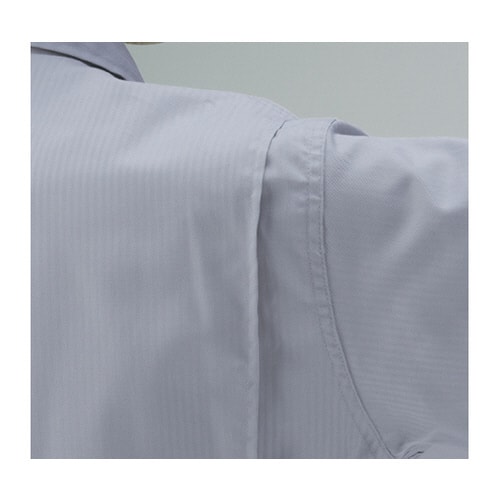 ストライプ半袖つなぎ服 カーキ 4L 1