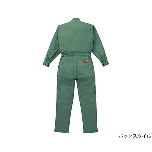 つなぎ服 グリーン LL 1−1250−GR−LL