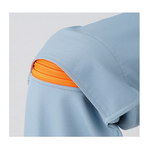 抗菌つなぎ服 カーキ 5L 1−1290