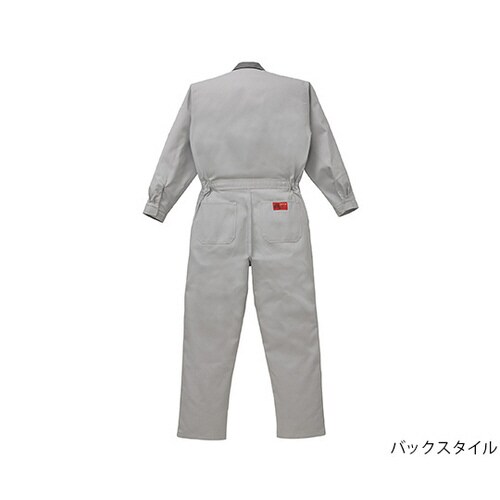 つなぎ服 シルバーグレー 5L 1−56
