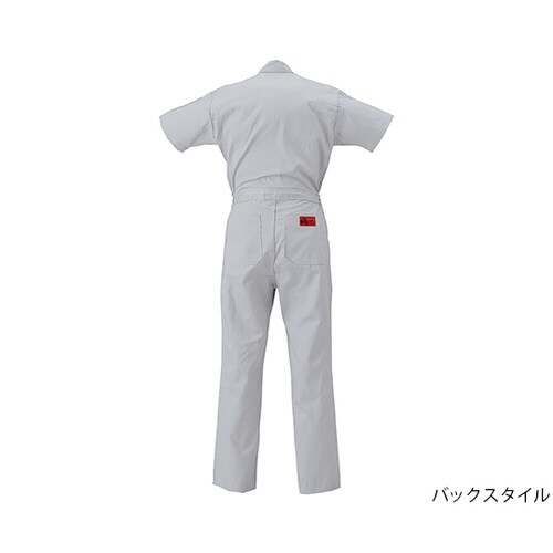 半袖つなぎ服 グレー S 1−1050−G1−S
