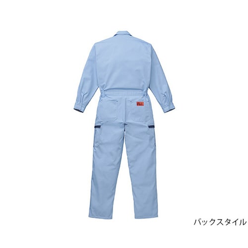 防臭消臭抗菌つなぎ服 スカイブルー M