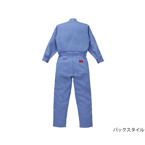 つなぎ服 スカイブルー L 1−1760−SB−L