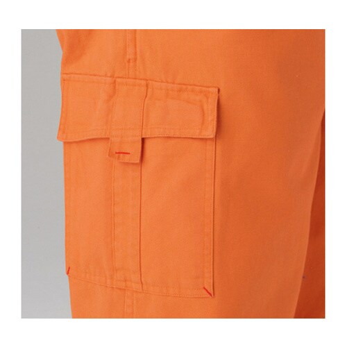 つなぎ服 オレンジ LL 1−3900−OR−LL
