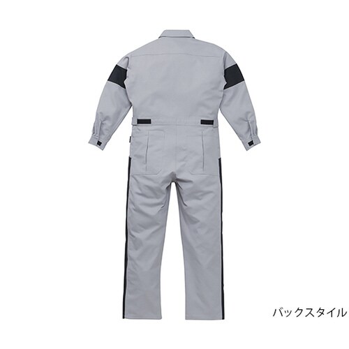 つなぎ服 グレー M 12−207−G1−M