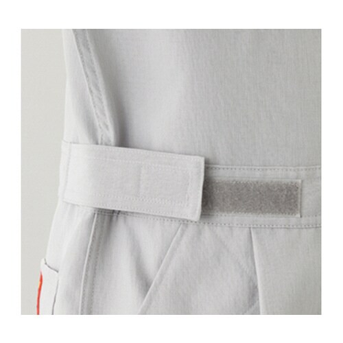 つなぎ服 シルバーグレー S 1−841