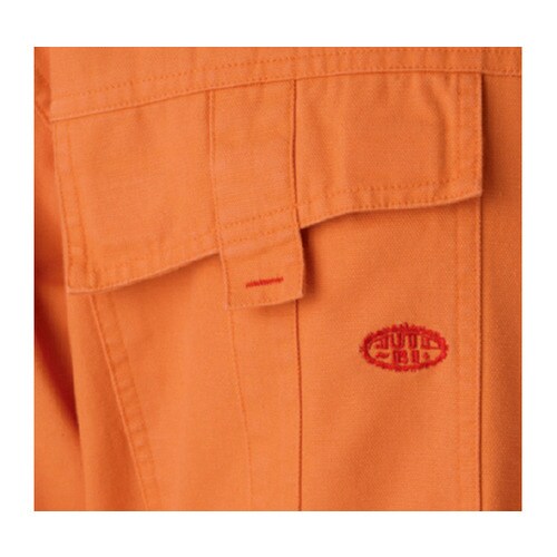 つなぎ服 オレンジ 4L 1−3900−OR−4L