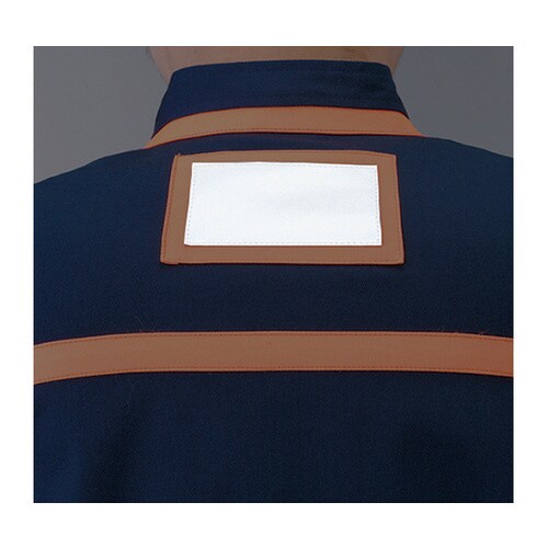 反射型半袖つなぎ服 ネイビーブルー S