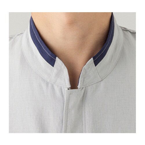 つなぎ服 シルバーグレー L 1−841