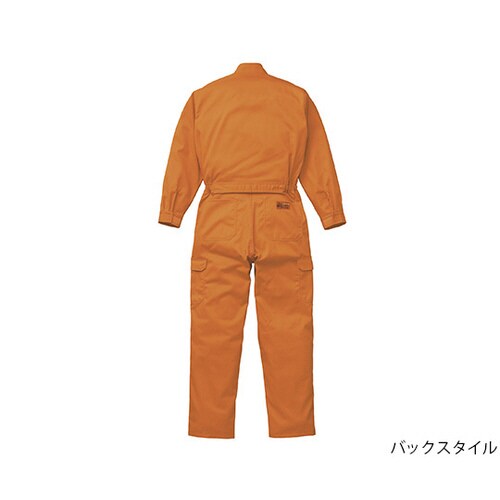 EXつなぎ服 オレンジ L 1−8200−OR−L