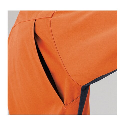 防炎つなぎ服 オレンジ 5L 1−510