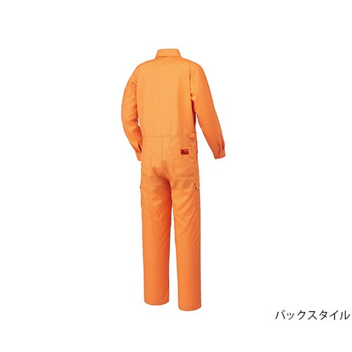 つなぎ服 オレンジ M 1−2300−OR−M