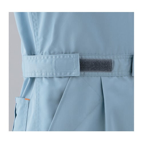抗菌つなぎ服 ネイビーブルー L 1−1