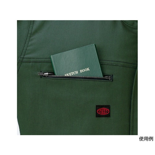 つなぎ服 グリーン M 1−3950−GR−M