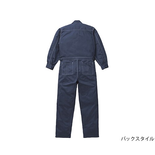 つなぎ服 ネイビーブルー 4L 1−36