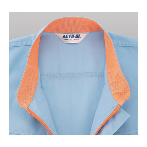 抗菌つなぎ服 ミストブルー S 1−11