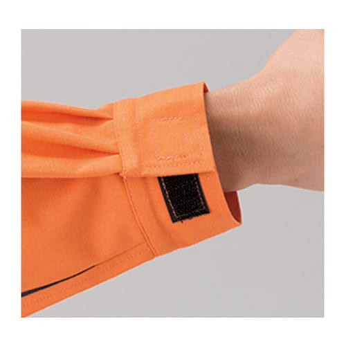 防炎つなぎ服 オレンジ 3L 1−510