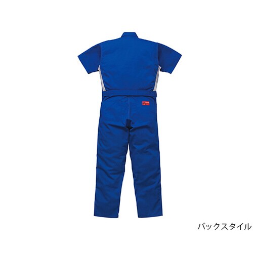 半袖つなぎ服 マリンブルー S 1−83