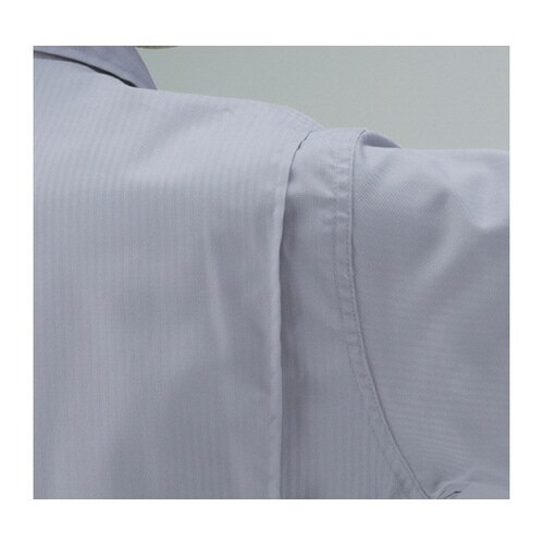 ストライプ半袖つなぎ服 カーキ 5L 1