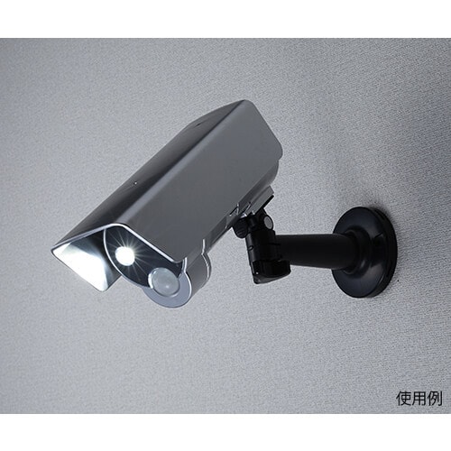 センサーライト付防犯ダミーカメラ ASL−3309