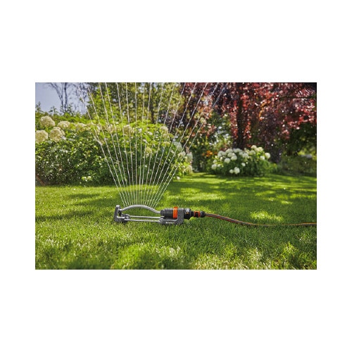 首振式スプリンクラー 流量計付き