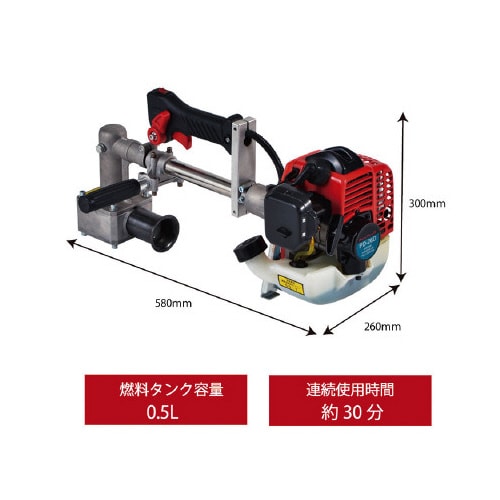 エンジン手持ち杭打機